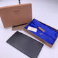LOUIS VUITTON   Black Epi Leather Long Card Wallet Ticket Holder