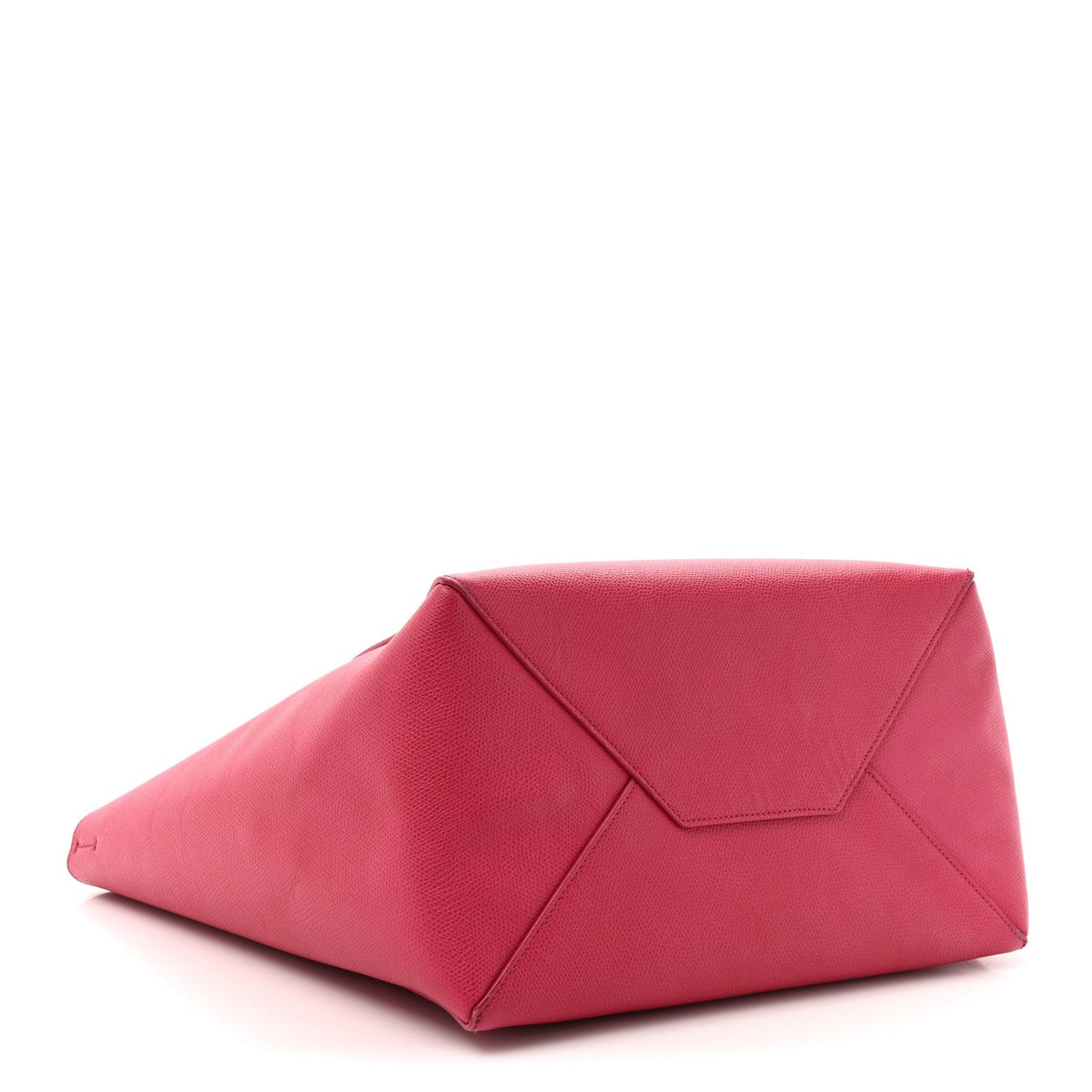 Celine Grained Calfskin Medium Horizontal Cabas Phantom Pink