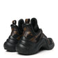 Louis Vuitton Calfskin Patent Monogram LV Archlight Sneakers Black