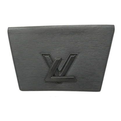 Louis Vuitton Trapèze  Leather Clutch Bag