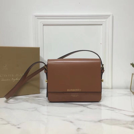 B-Berry - Amelia  Grace Shoulder Bag Small Brown For Women, Bags 7.8in/20Amelia
