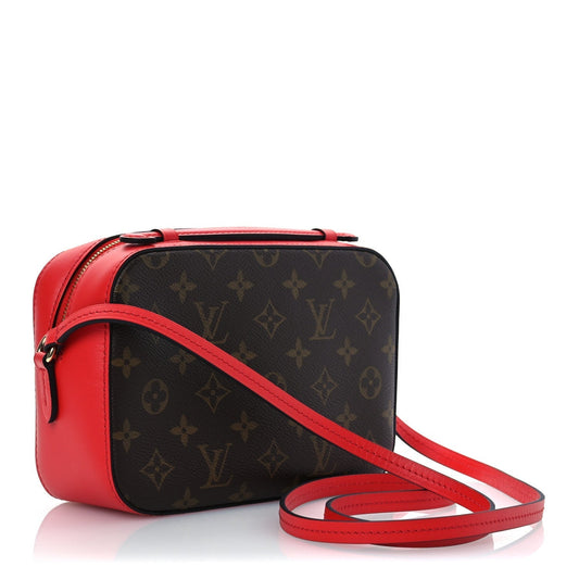 Louis Vuitton Monogram Saintonge Coquelicot