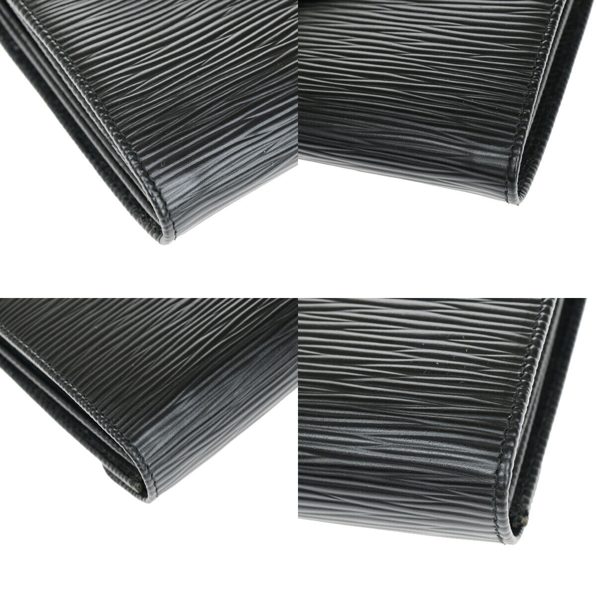 Fendi Zucca  Leather Clutch Bag