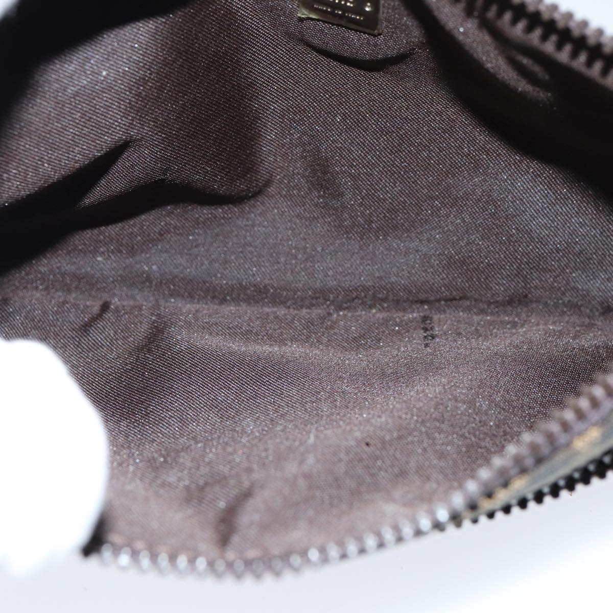 Fendi Zucca  Canvas Clutch Bag
