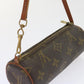 Louis Vuitton Papillon  Canvas Clutch Bag