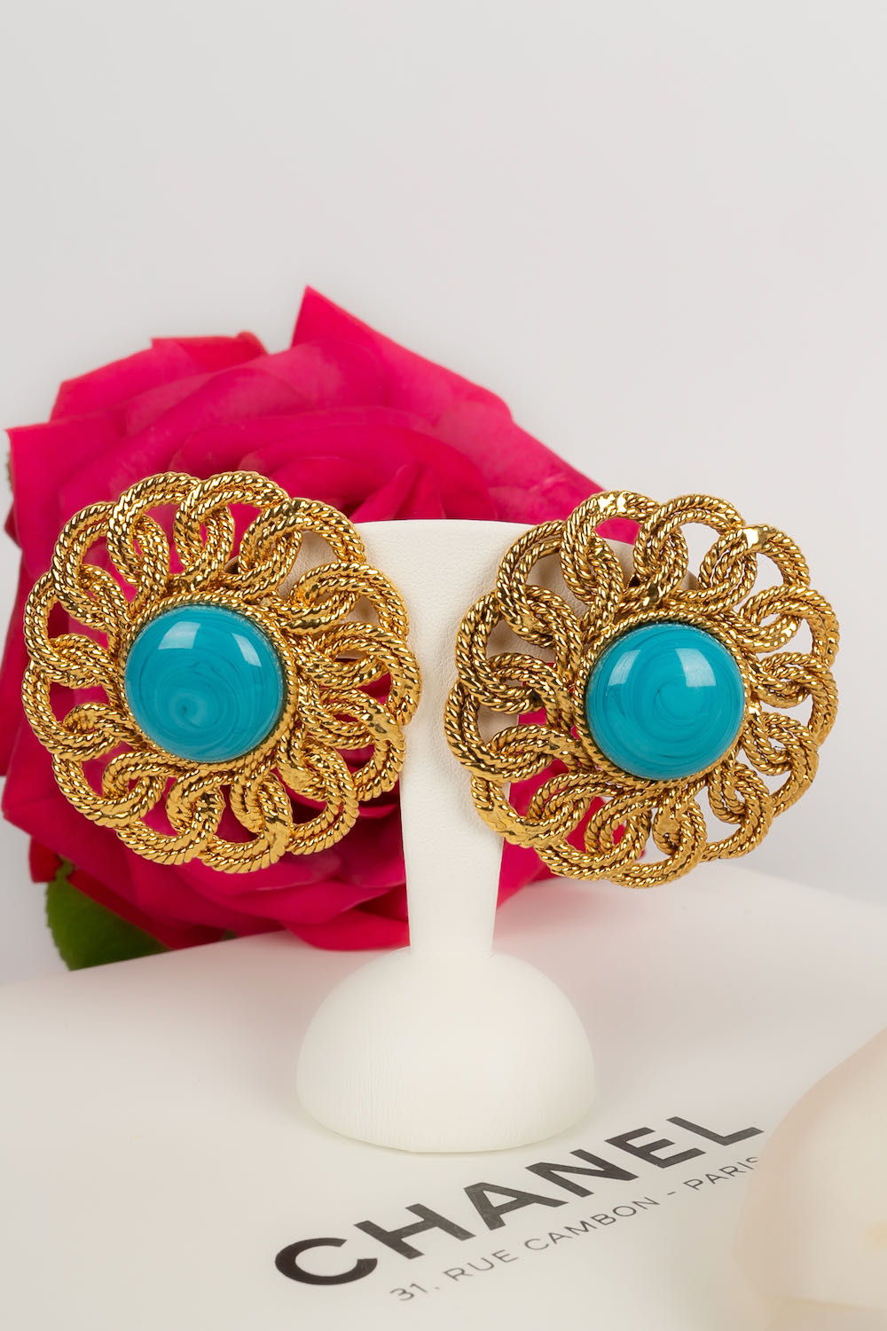 Boucles d'oreilles Chanel 1990s