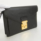 Louis Vuitton Sellier Drangonne  Leather Clutch Bag