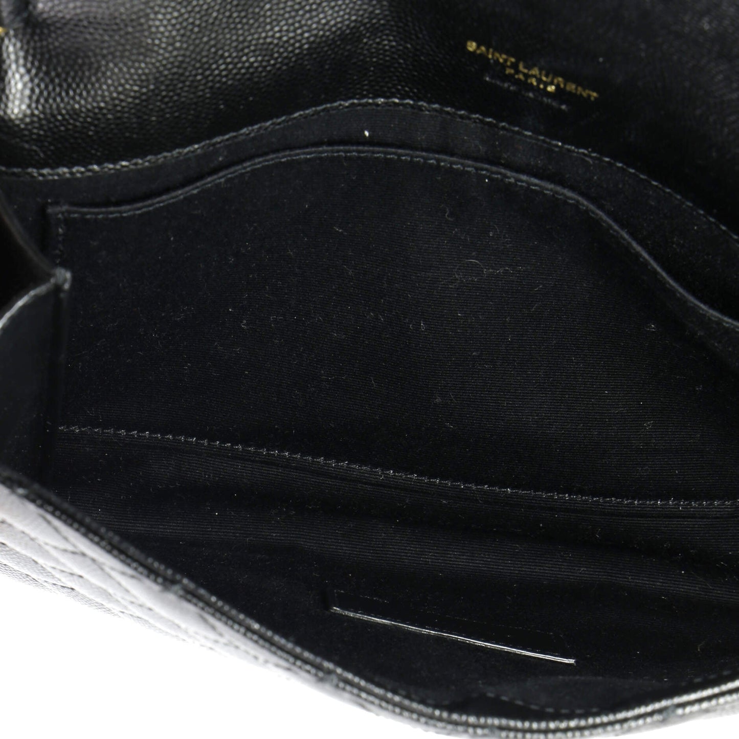 Classic Monogram Envelope Wristlet Clutch Mixed Matelasse Leather