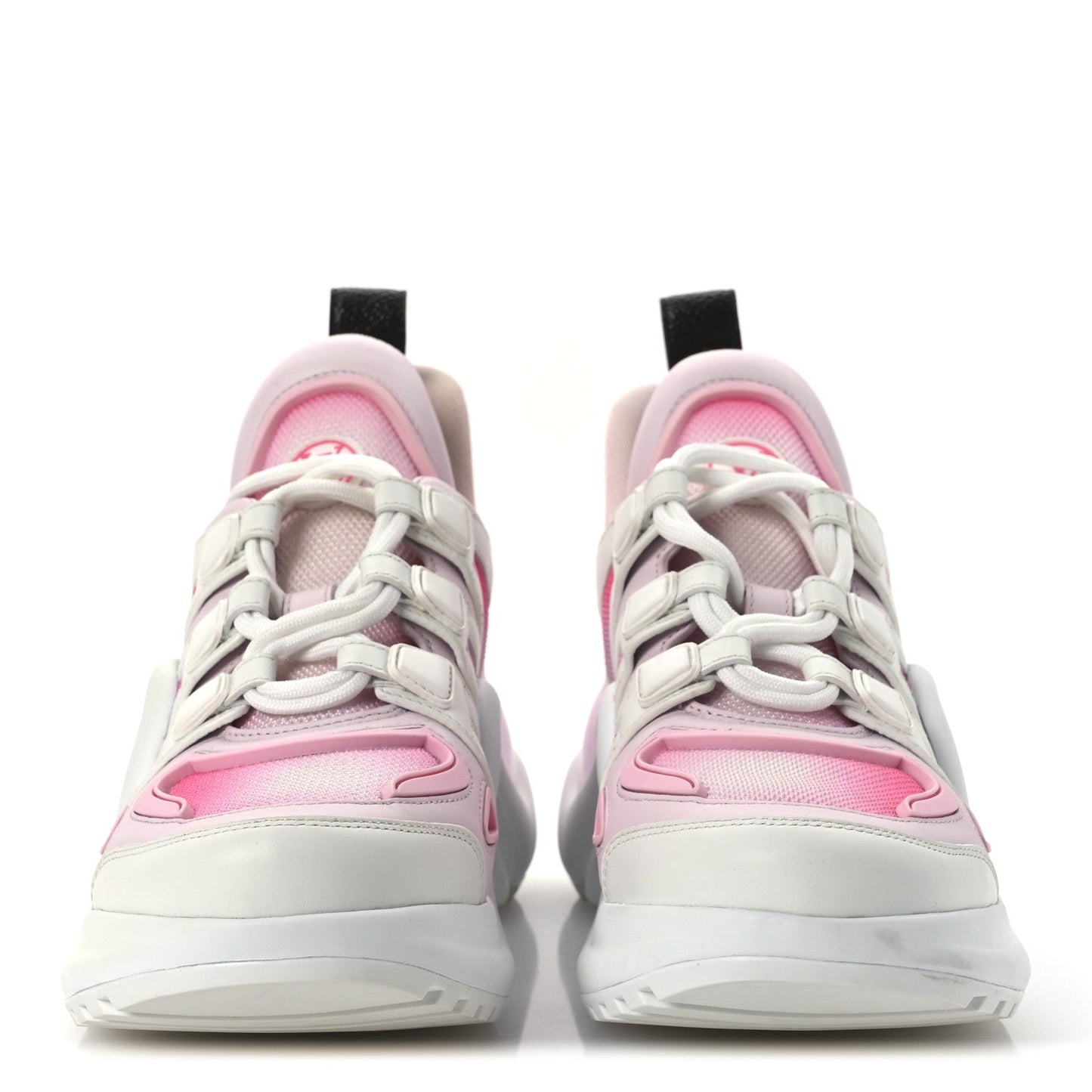 Louis Vuitton Calfskin Technical Nylon LV Archlight Sneaker Rose Clair