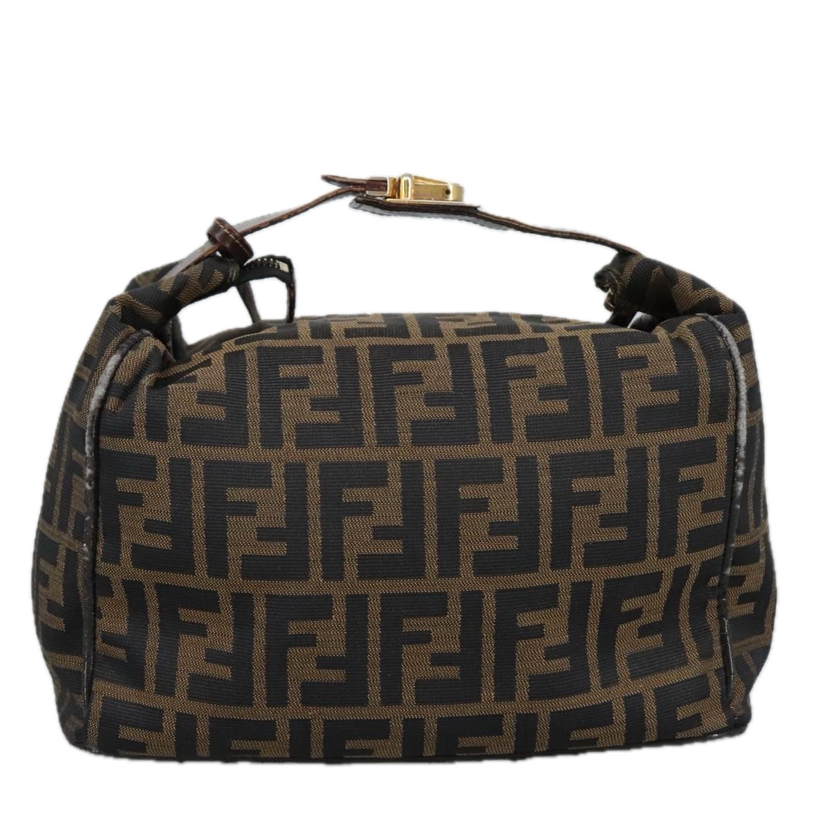 Fendi Zucca  Canvas Clutch Bag (Pre-Owned)
