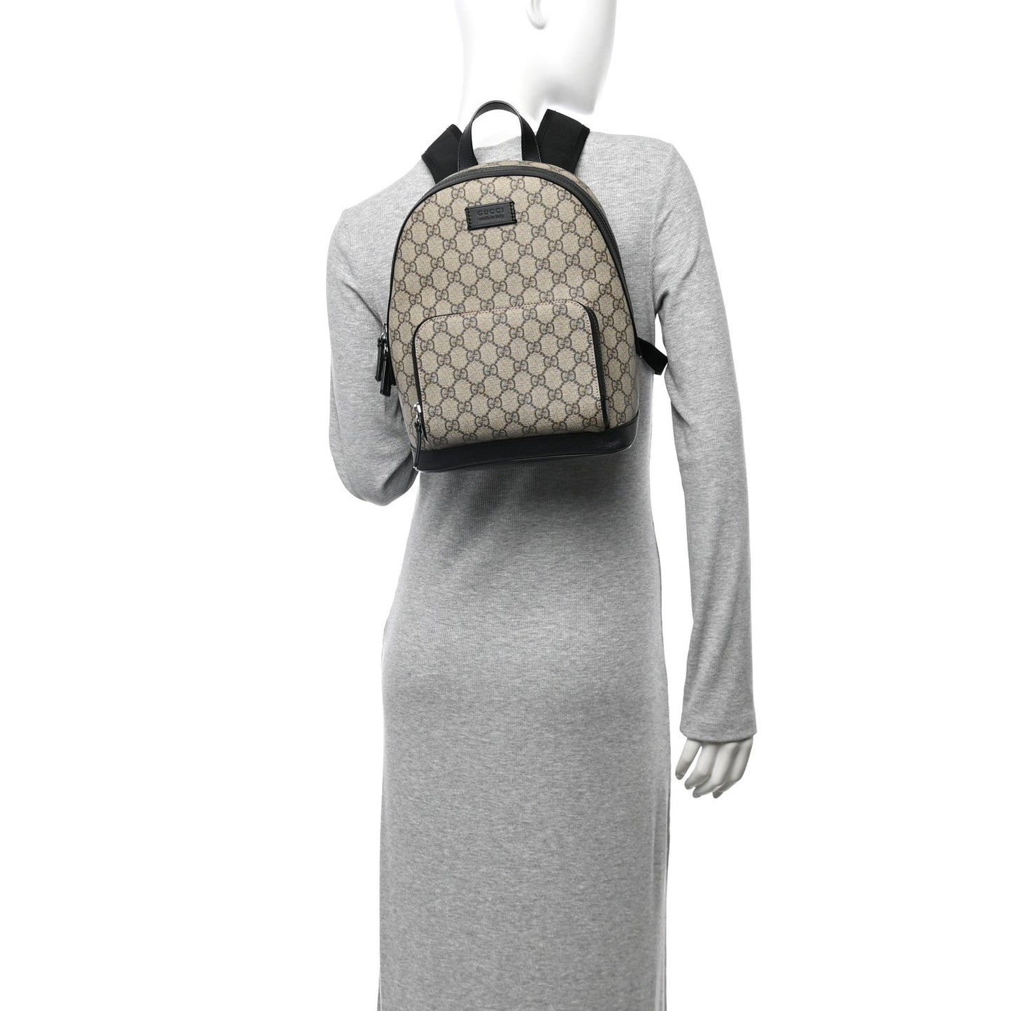 Amelia GG Supreme Monogram Small Eden Day Backpack Black