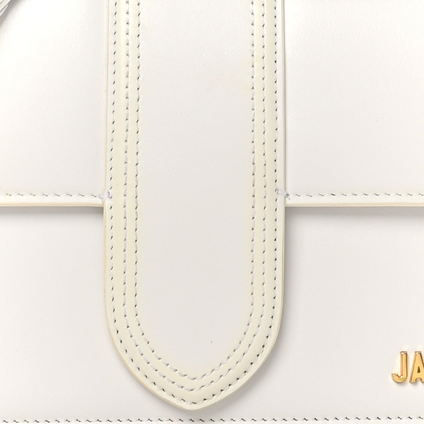 Jacquemus Smooth Calfskin Le Grand Bambino White