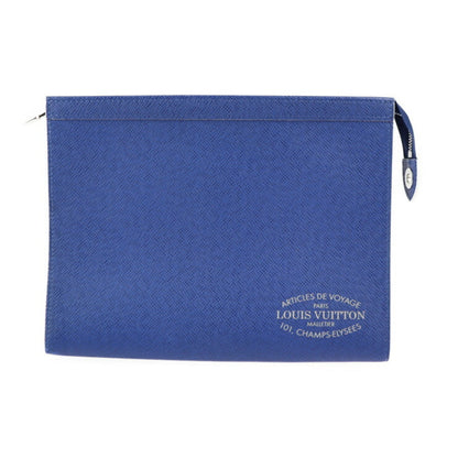 Louis Vuitton Pochette Voyage  Leather Clutch Bag