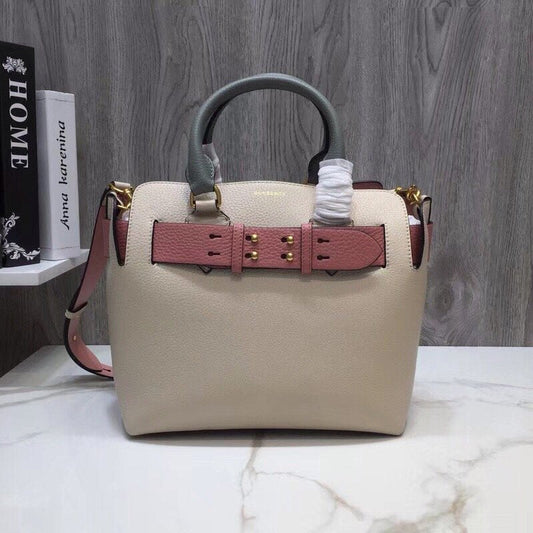 B-Berry - Amelia  Small Triple Stud Belt Bag Cream For Women, Bags 14in/36Amelia