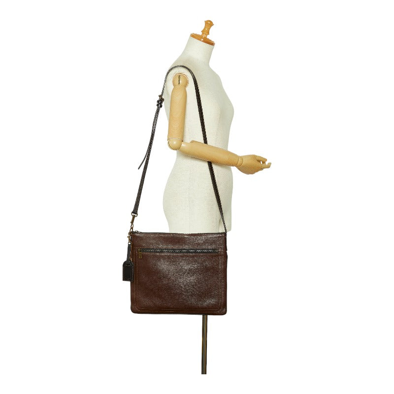 Louis Vuitton Utah Shawny MM Handbag M93453 Coffee Brown Leather  Louis Vuitton