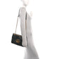 Amelia Calfskin Matelasse Medium GG Marmont Shoulder Bag Black