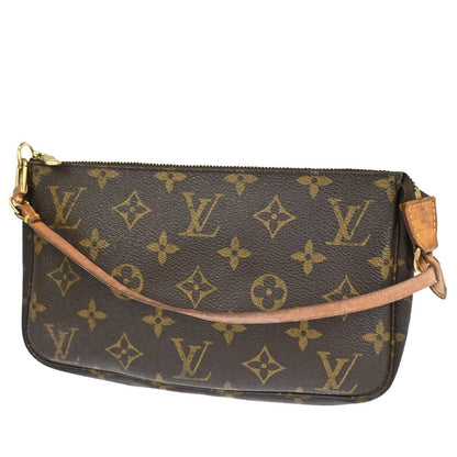 Louis Vuitton Pochette Accessoires  Canvas Clutch Bag
