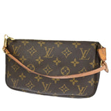 Louis Vuitton Pochette Accessoires  Canvas Clutch Bag