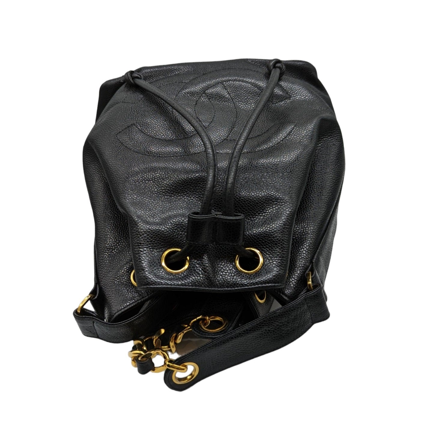 Chanel bag   Grained Calfskin Timeless Drawstring Bucket Bag