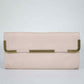 BOTTEGA VENETA Women's Leather Wristlet Clutch Bag  Detail