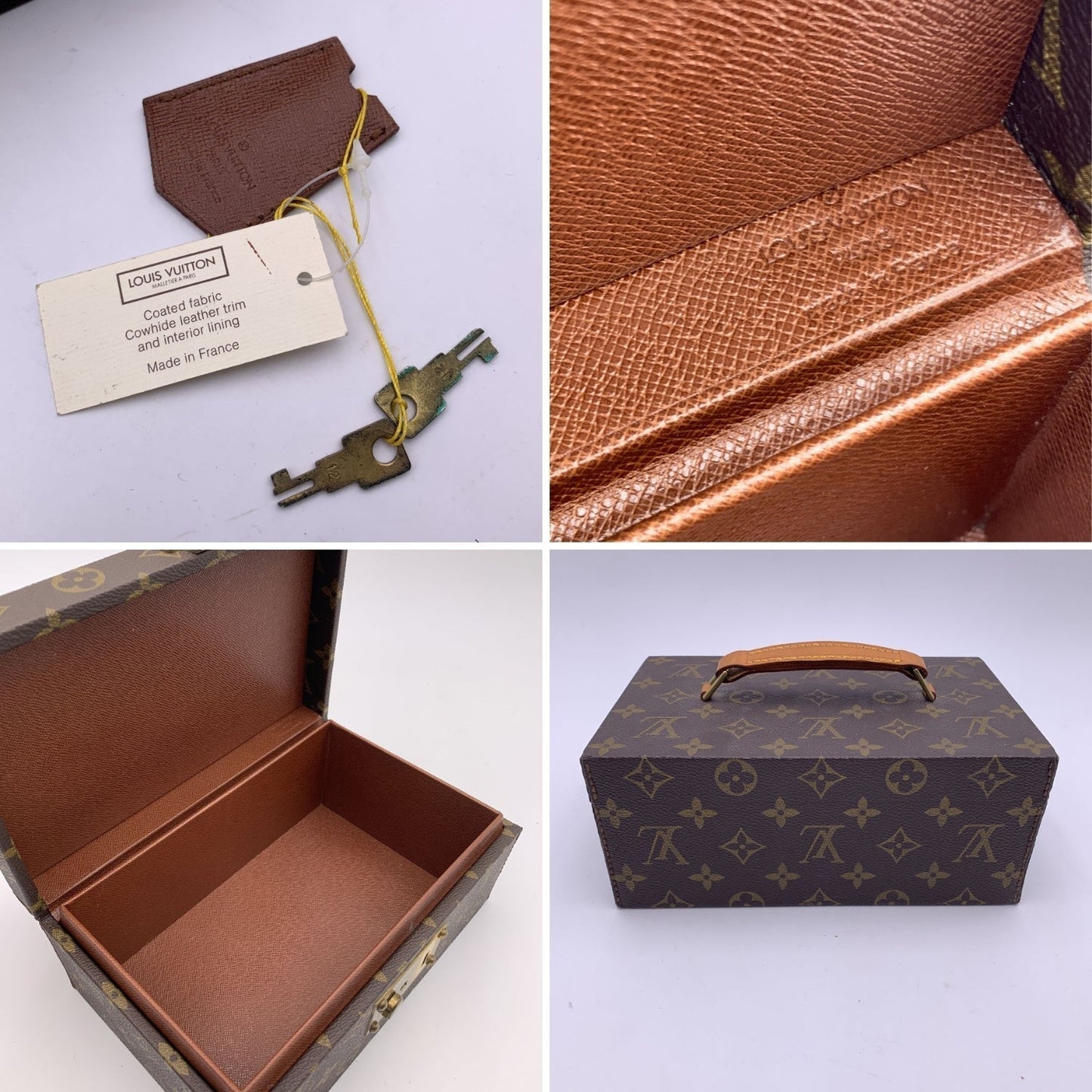 LOUIS VUITTON   Monogram Canvas Boite A Tout Jewellery Case