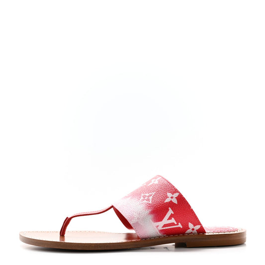 Louis Vuitton Monogram Escale Palma Sandals Rouge