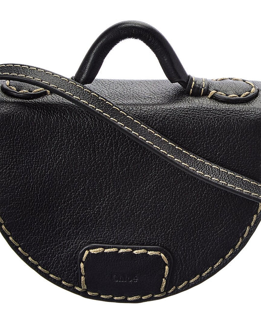 CHL - CC o? Edith Nano Leather Saddle Bag