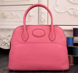Luxury Hermes Bolide 31cm Togo Leather Pink Bag