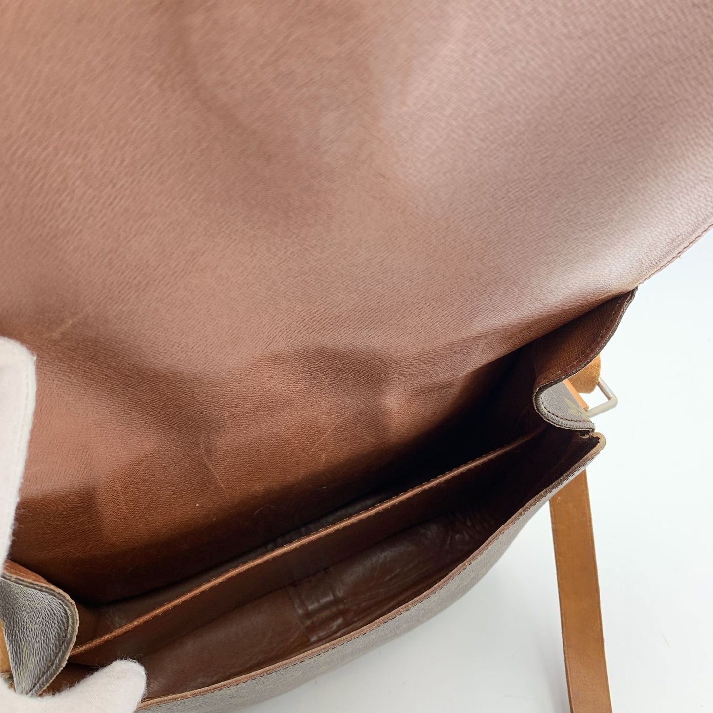 LOUIS VUITTON   Canvas Cartouchiere Mm Messenger Bag M51253