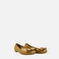 PRADA Bow Beige Size EU 39 Ballet Flats