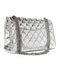 Amelia Striped Calfskin 2.55 Reissue 226 Flap Silver
