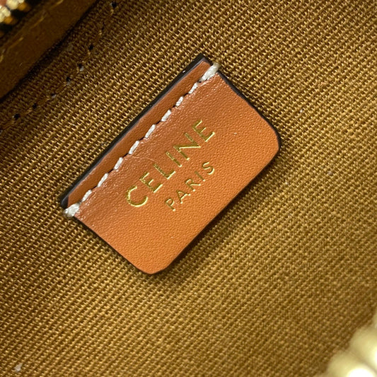 CE Small Heart Crossbody Bag Tan For Women 3in/8Amelia10J113DZW.04LU