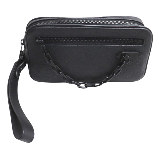 Louis Vuitton Volga  Leather Clutch Bag