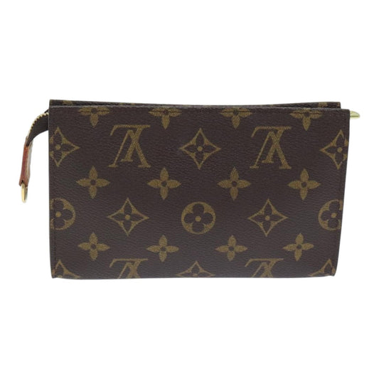Louis Vuitton Pochette Accessoire  Canvas Clutch Bag