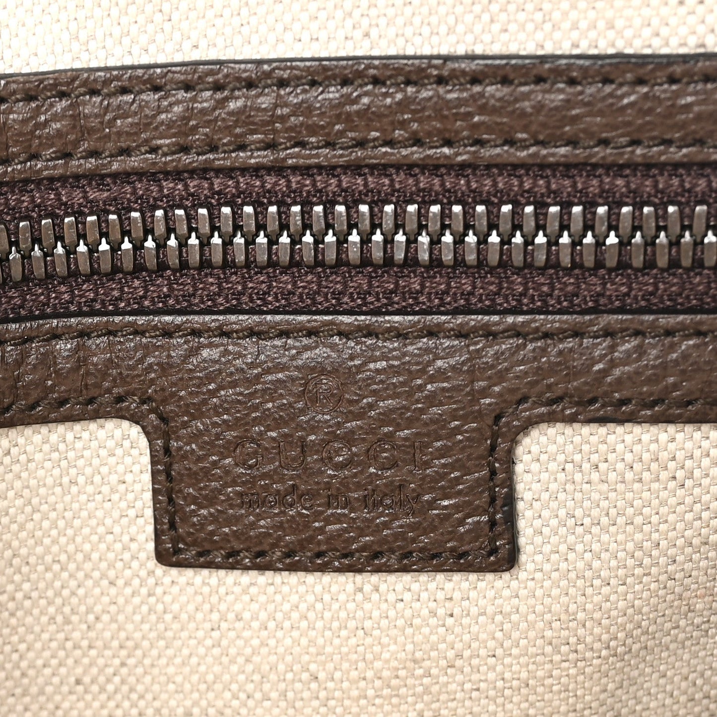 Amelia GG Supreme Monogram Web Small Ophidia Messenger Bag Brown