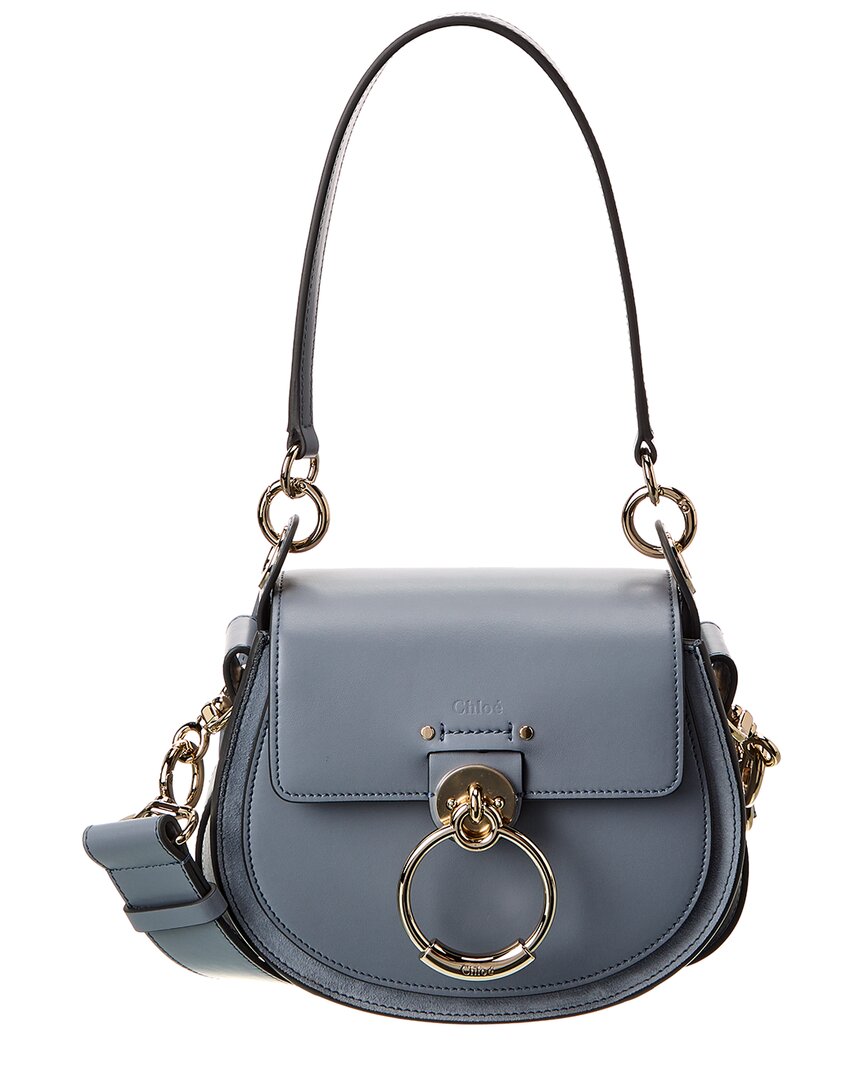 CHL - Chloe Tess Small Leather & Suede Shoulder Bag