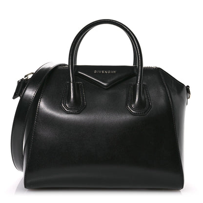 Givenchy Shiny Lord Calfskin Small Antigona Black