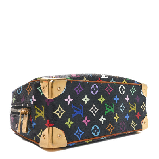 Louis Vuitton Monogram Multicolor Trouville Black