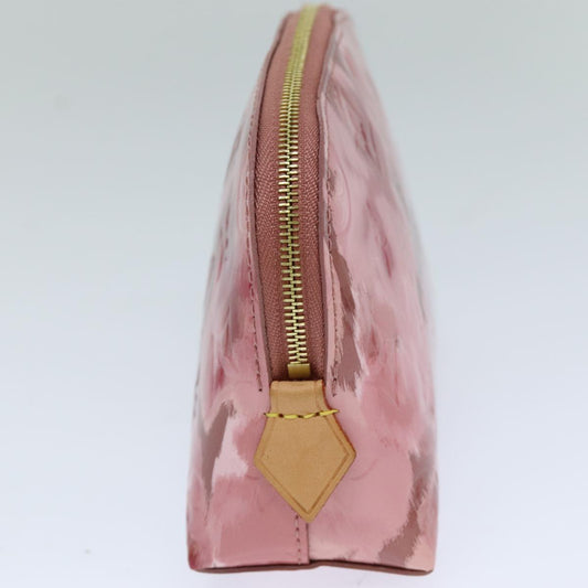 Louis Vuitton Cosmetic Pouch  Patent Leather Clutch Bag