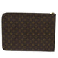 Louis Vuitton Poche Document  Canvas Clutch Bag