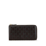 Gucci Guccissima Leather Long Wallet
