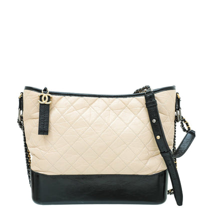 Chanel Bicolor Gabrielle Hobo Medium Bag