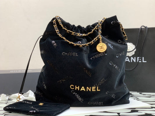 CHL -  Big CHL -  22 Handbag Black For Women Bags 18.9in/48cm
