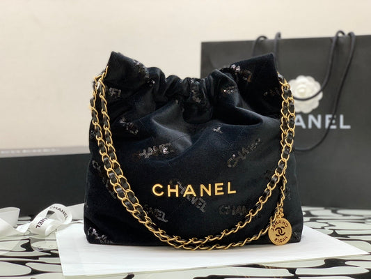 CHL - Small CHL - 22 Handbag Black For Women Bags 11.8in/30cm