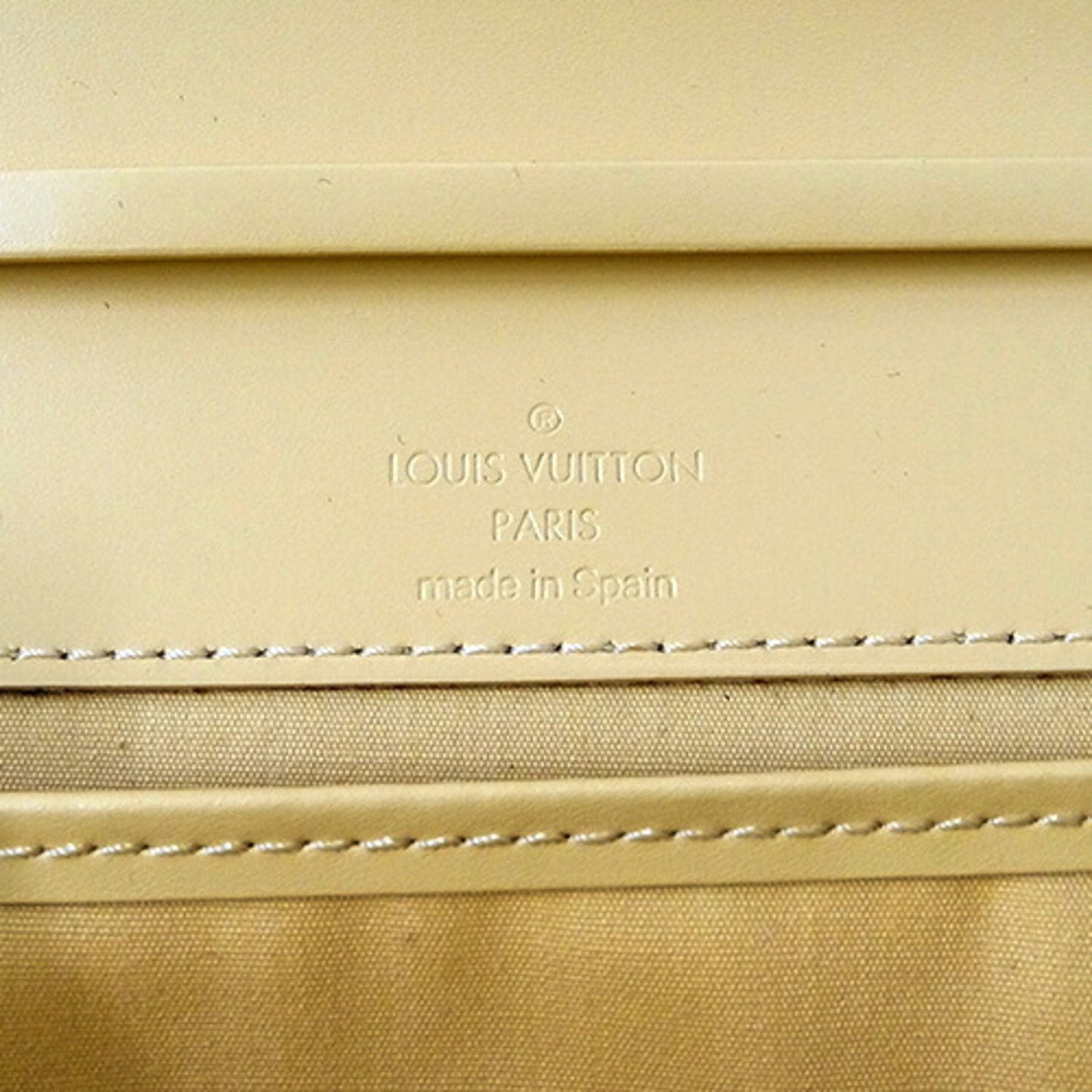 Louis Vuitton Honfleur  Leather Clutch Bag