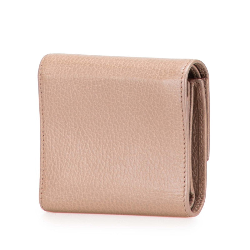 Gucci GG Marmont Leather Trifold Wallet