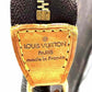 Louis Vuitton Pochette Accessoire  Canvas Clutch Bag