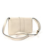 Amelia Calfskin Small Arli Flap Shoulder Bag Mystic White