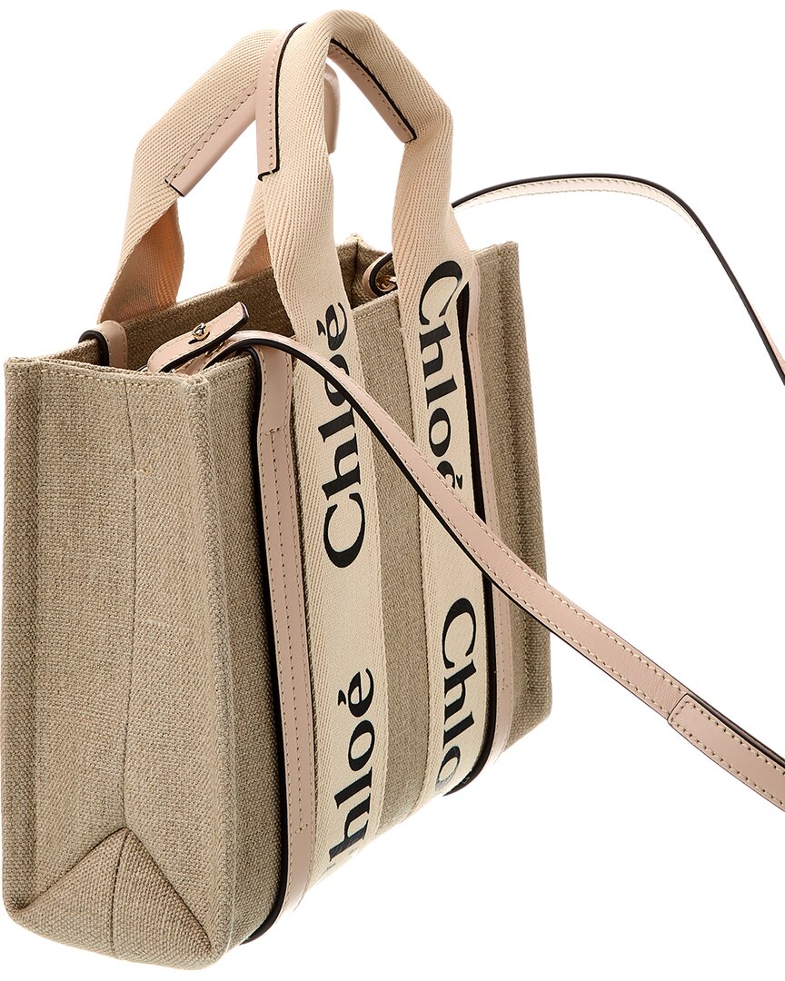 CHL - CC o? Woody Small Canvas & Leather Tote