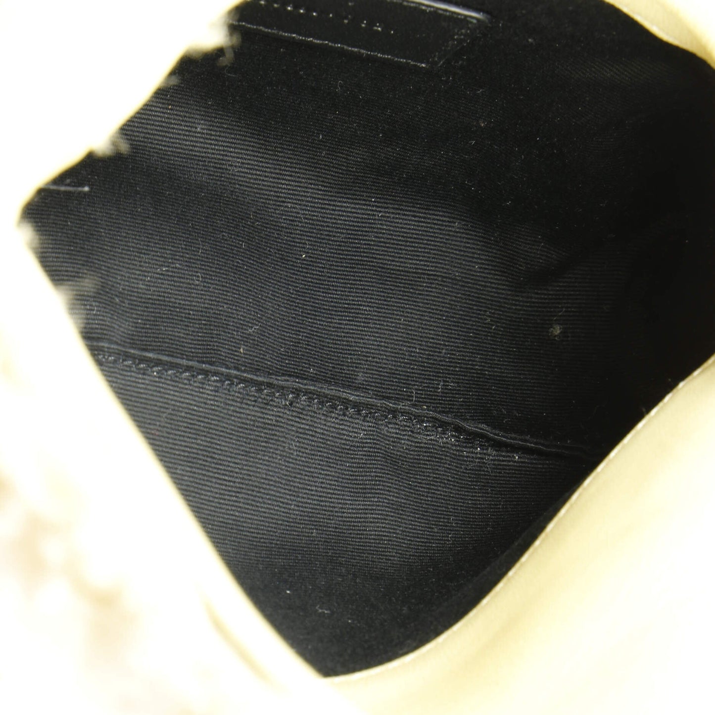 LouLou Puffer Clutch Matelasse Chevron Shearling Small